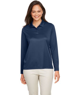 Team 365 TT51LW Ladies' Zone Performance Long Slee in Sport dark navy