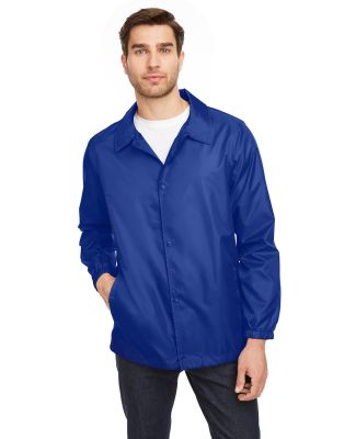 Team 365 TT75 Adult Zone Protect Coaches Jacket in Sport royal