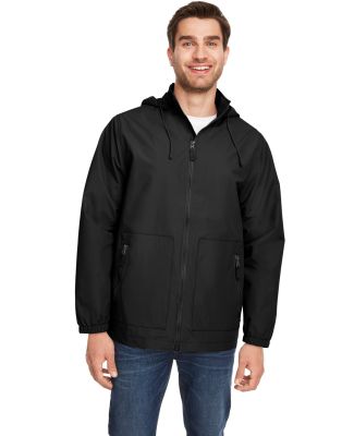 Team 365 TT87 Zone HydroSport™ Storm Flap Jacket in Black