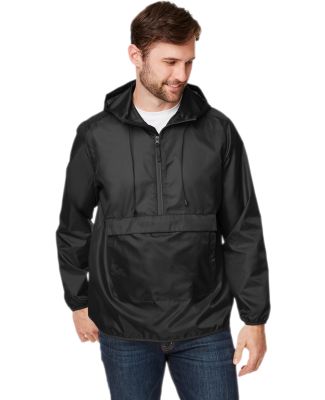 Team 365 TT77 Adult Zone Protect Packable Anorak J in Black