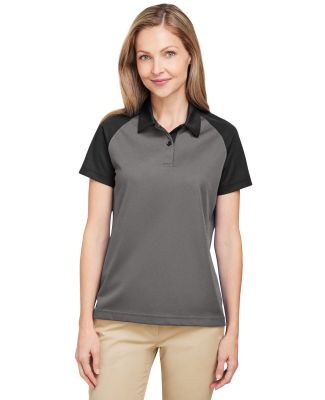 Team 365 TT21CW Ladies' Command Snag-Protection Co in Sprt grapht/ blk