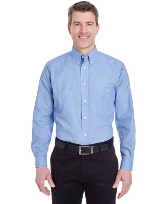 8340 UltraClub® Men's Wrinkle-Free End-on-End Ble in Cadet blue