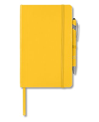 Core 365 CE090 Soft Cover Journal And Pen Set in Campus gold