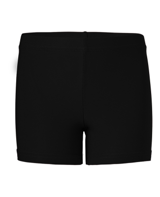 Soffe 1092G Girls Boy Short in Black w01