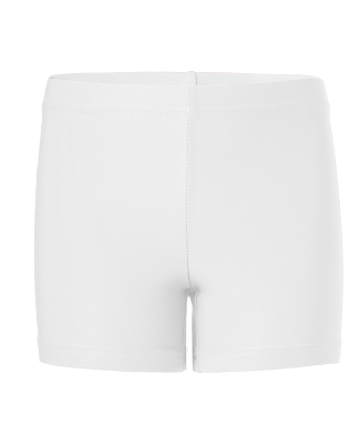 Soffe 1092G Girls Boy Short in White w05