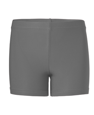 Soffe 1092G Girls Boy Short in Gun metal w3r