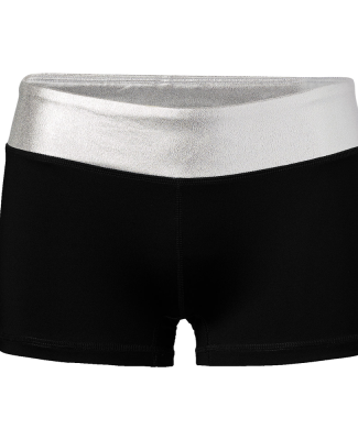 Soffe 1100V JRS DANCE SHORT in Black/silver 062