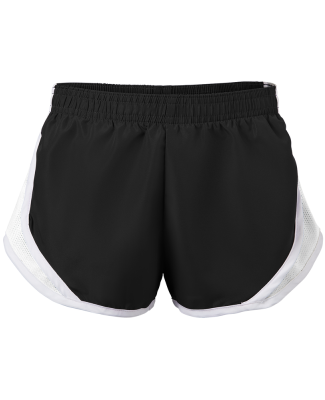 Soffe 081V Junior's Short in Black/white 953