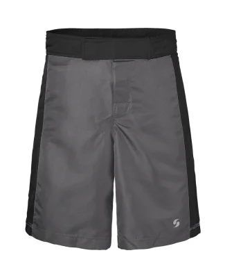 Soffe 1010M MENS MMA SHORT POLY in Gunmetal / black 0yd