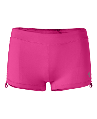 Soffe 1118V JRS SIDE RUCHED SHORT in Fuchsia purple 628