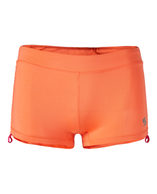 Soffe 1118V JRS SIDE RUCHED SHORT in Living coral 840