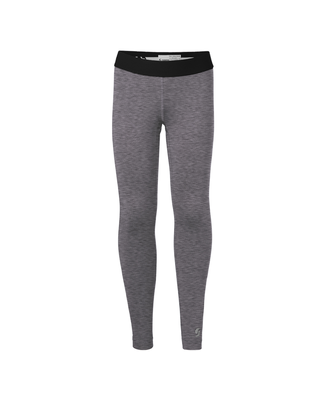 Soffe 1124G Girls Capri Dri in Grey heather 0fh