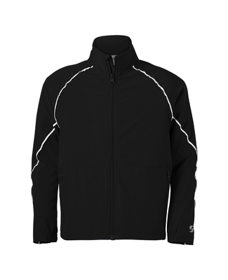 Soffe 1026Y Youth WmUp Jacket in Black j61