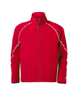 Soffe 1026Y Youth WmUp Jacket in Red j65