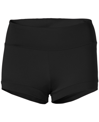 Soffe 1159V JRS HIGH RISE SLAY SHORTIE in Black 001