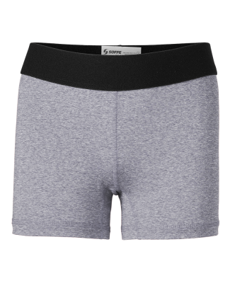 Soffe 1162G GIRLS SOFFE DRI TEAM SHORT in Grey heather 90m