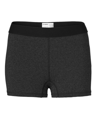 Soffe 1162V JRS DRI TEAM SHORT in Black heather 003