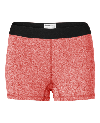 Soffe 1162V JRS DRI TEAM SHORT in Red heather 91h