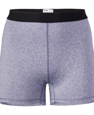 Soffe 1162C CURVES SOFFE DRI TEAM SHORT in Navy heather 94c