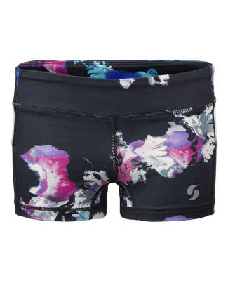 Soffe 1171G GIRLS SLAYING IT SHORTIE in Floral motion cluster 334