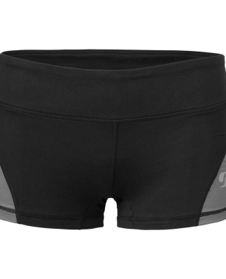 Soffe 1180V JRS SOFFE DRI CLRBLCK SHORT in Black/gunmetal 90e