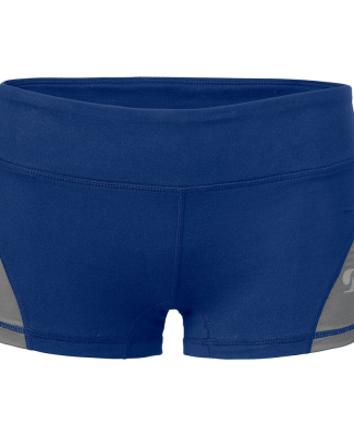 Soffe 1180V JRS SOFFE DRI CLRBLCK SHORT in Navy/gunmetal 94b