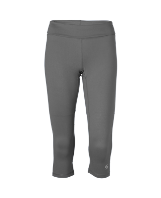 Soffe 1184V Jr's Lux Capri in Gun metal j78