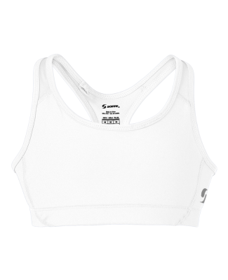 Soffe 1210G Girls MI Bra in White j87