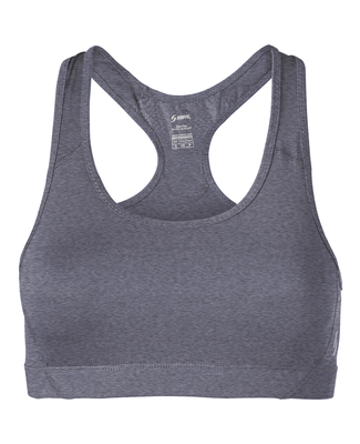 Soffe 1210V Jr's MI Bra in Grey heather j83