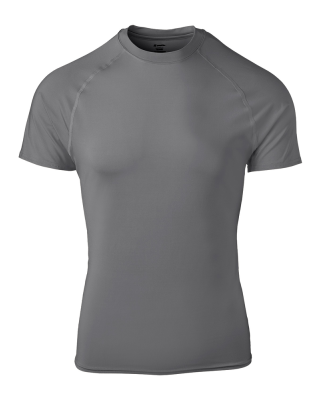 Soffe 1185M MENS SS BASE LAYER TEE in Gunmetal w3r