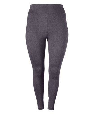 Soffe 1239C CURVES WRAP LEGGING in Grey heather 90m