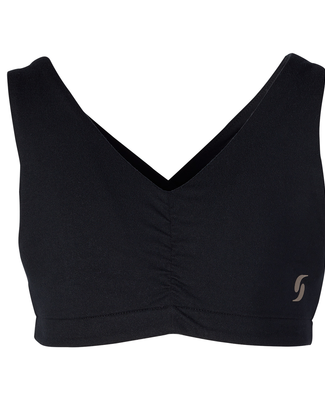Soffe 1246G GIRLS FASHION PURE BRA in Black 001