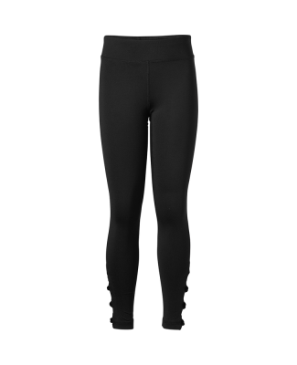 Soffe 1267G GIRLS HIGH WAIST LEGGING in Black 001