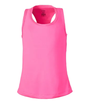 Soffe 1510G GIRLS PERFORMANCE RACER in Neon pink 670