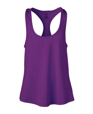 Soffe 1510V JRS PERFORMANCE RACER TANK in Epic purple 508