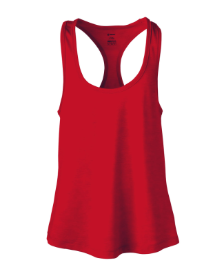 Soffe 1510V JRS PERFORMANCE RACER TANK in Red 620