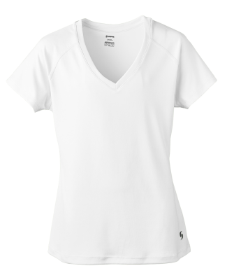 Soffe 1505V JRS PERFORMANCE TEE in White 100