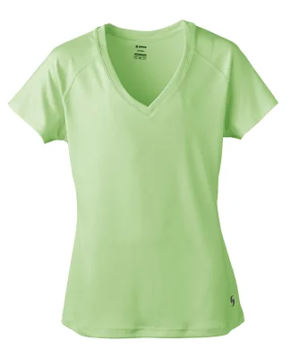 Soffe 1505V JRS PERFORMANCE TEE in Washed lime 332