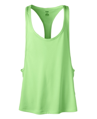 Soffe 1517V JRS DEEP ARMHOLE TANK in Washed lime 332