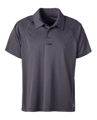 Soffe 1544M Adult Coach Polo in Grey heather 90m