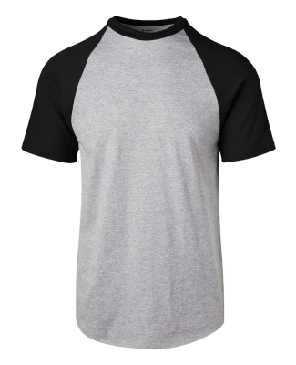 Soffe 208M Adult B/B Tee in Black ew3