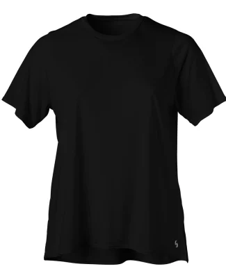 Soffe 1795C CURVES BEST FITTING TEE in Black 001