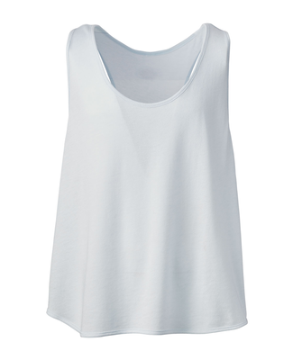 Soffe 1824V JRS DANCE CROP TANK in Cloud blue 481