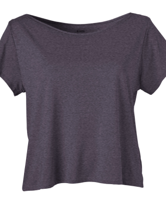 Soffe 1835C CURVES DANCE TEE in Black heather 003