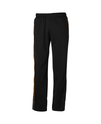 Soffe 3245 Tricot Pant Brush in Black/orange 939