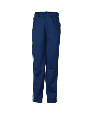 Soffe 3245Y Tricot Pant Brush in Navy/gold 399