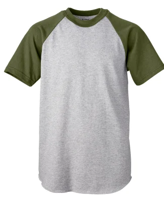 Soffe 208B Youth B/B Tee in Od green gey