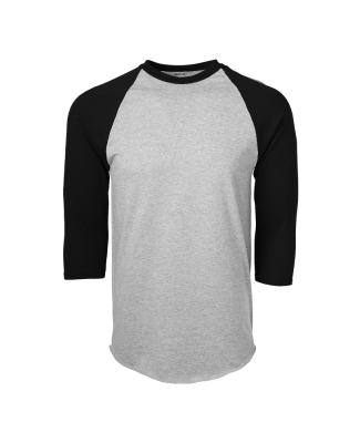Soffe 210M Adult B/B Tee Oxf in Black ew8