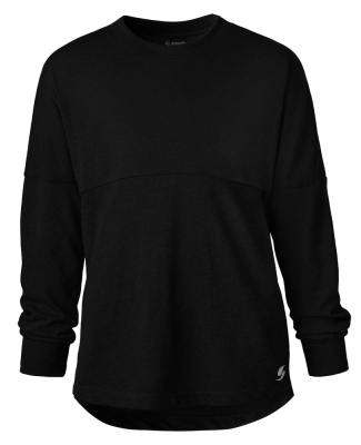 Soffe 3059G GIRLS SQUAD SPIRIT TEE in Black 001