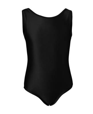 Soffe 4119G GIRLS LUSTER LEOTARD in Black 001